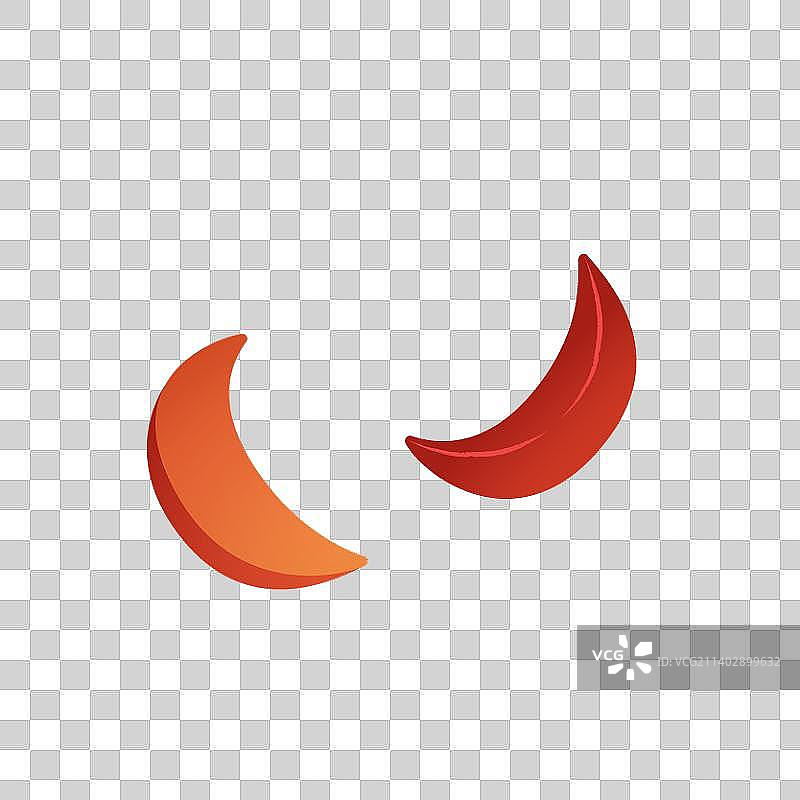 月亮块图片素材