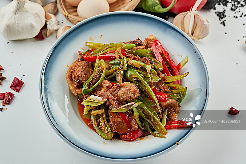 家常美味川香回锅肉图片素材