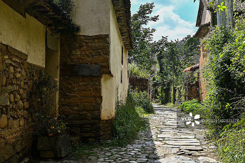 大理凤阳邑茶马古道图片素材