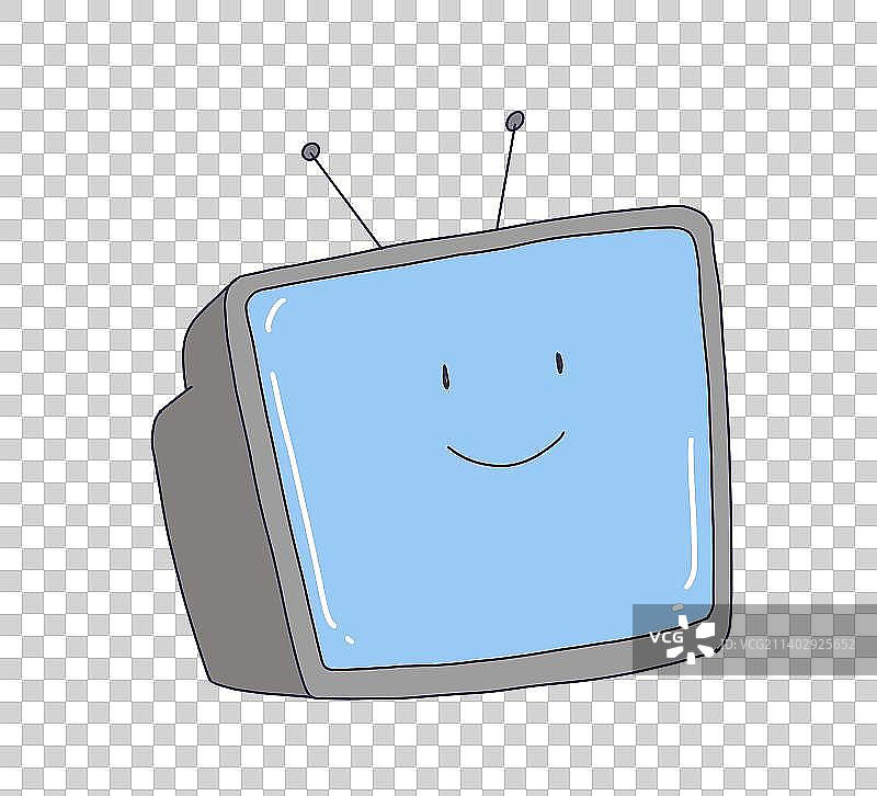 元素：可爱的电视机图片素材