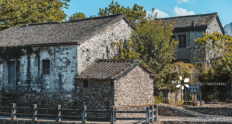 浙江·台州（仙居）·皤滩古镇图片素材