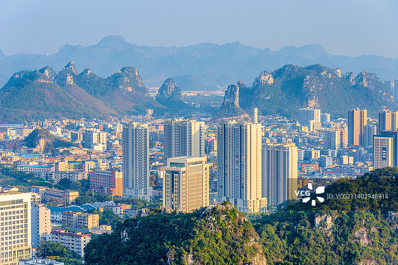 中国广西柳州城市风光图片素材