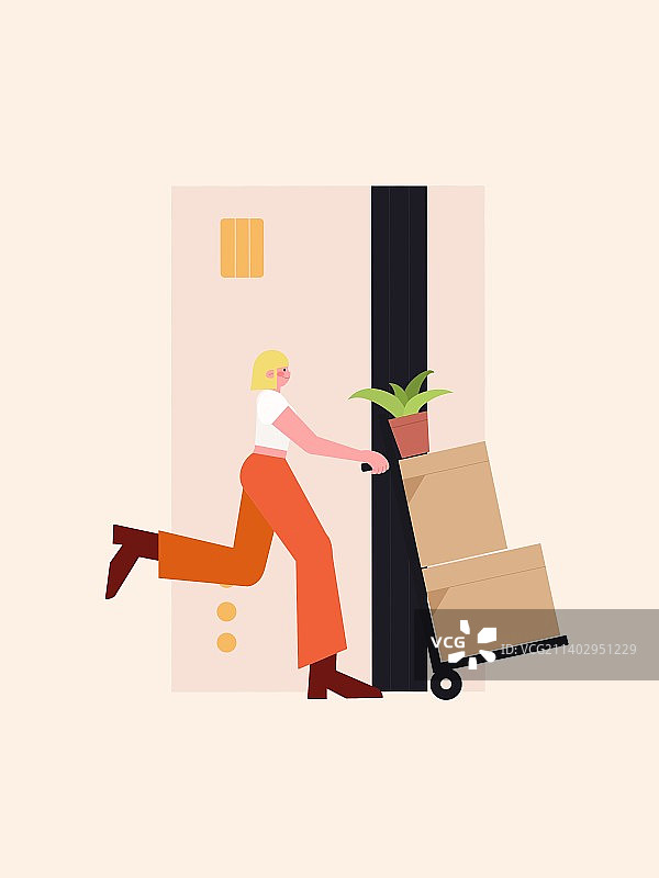 购物节家具家电消费金融电商销售插画图片素材