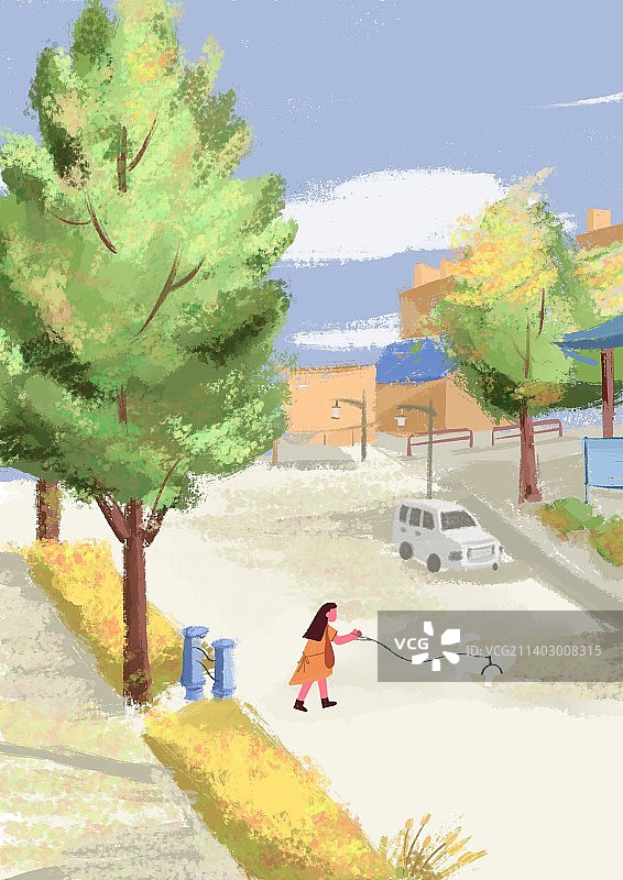 我和我的小狗图片素材