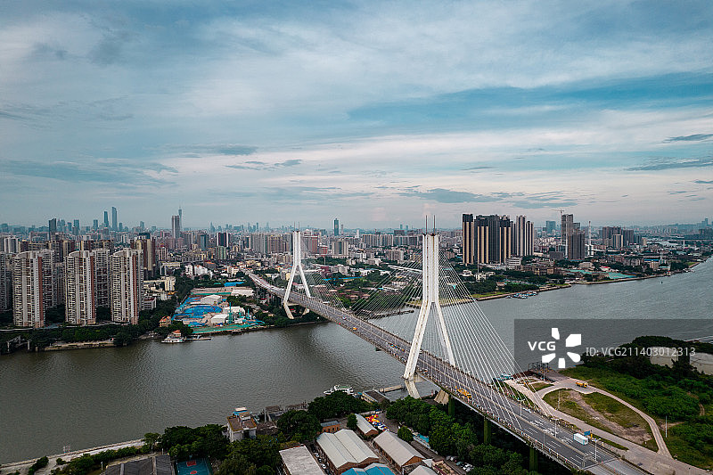 广州鹤洞大桥图片素材