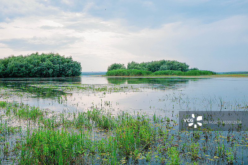 摩尔多瓦的湖泊风光图片素材