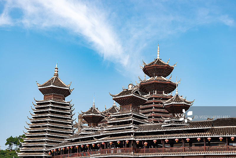 多彩贵州城图片素材