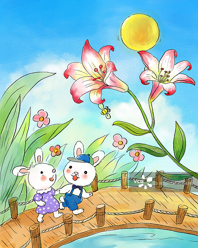 小兔子图片素材