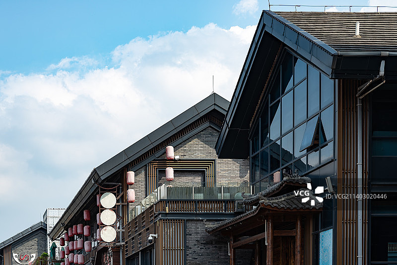 多彩贵州城商业街图片素材