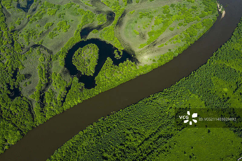 额尔古纳湿地风光图片素材