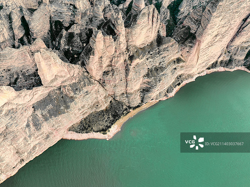 临夏炳灵寺石林图片素材