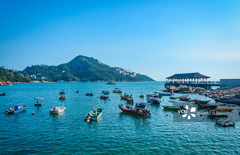 香港赤柱海景自然风光图片素材