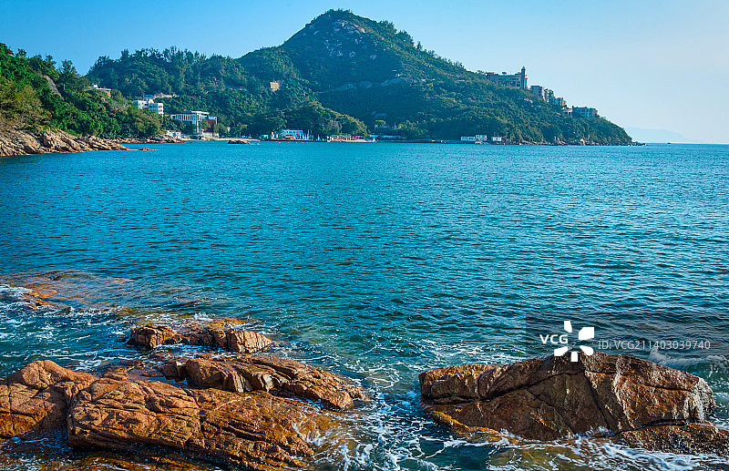 香港赤柱海景自然风光图片素材