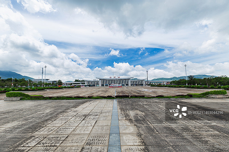 福建省漳州云霄县火车站图片素材