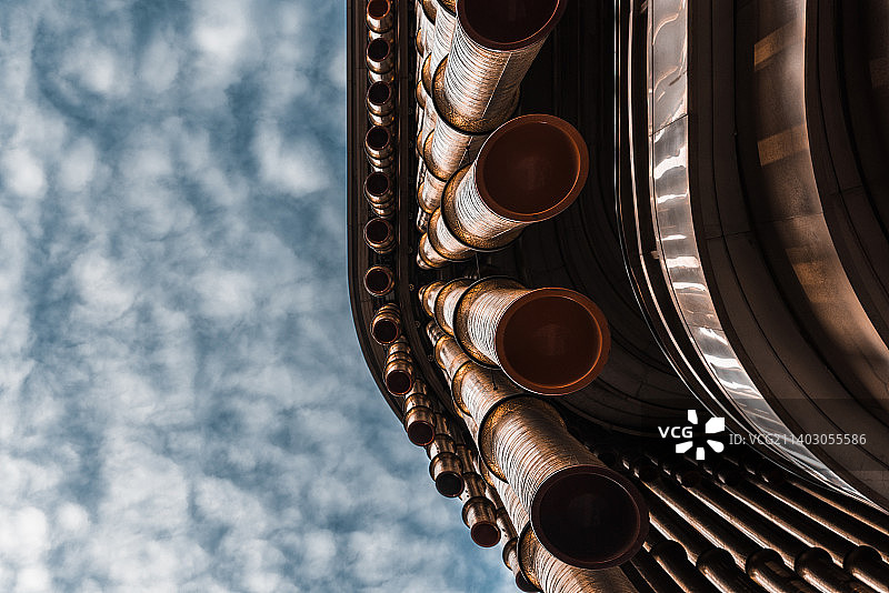 上海外滩BFC 管风琴的艺术图片素材