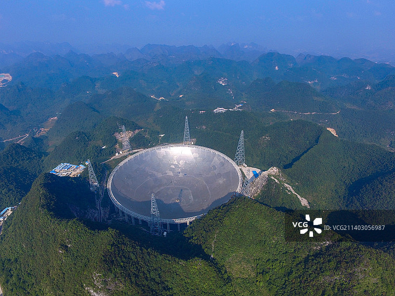 贵州世界最大直径500米天文望远镜图片素材