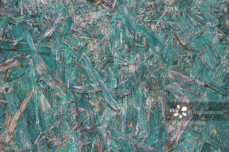 压制蓝色木屑板背景图案纹理图片素材