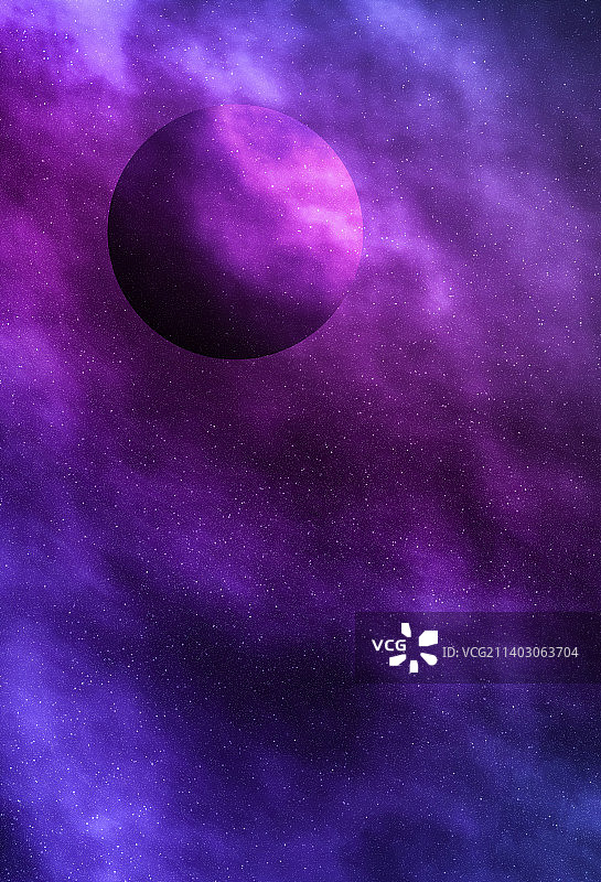 宇宙中的星星、行星和星系，时空旅行图片素材