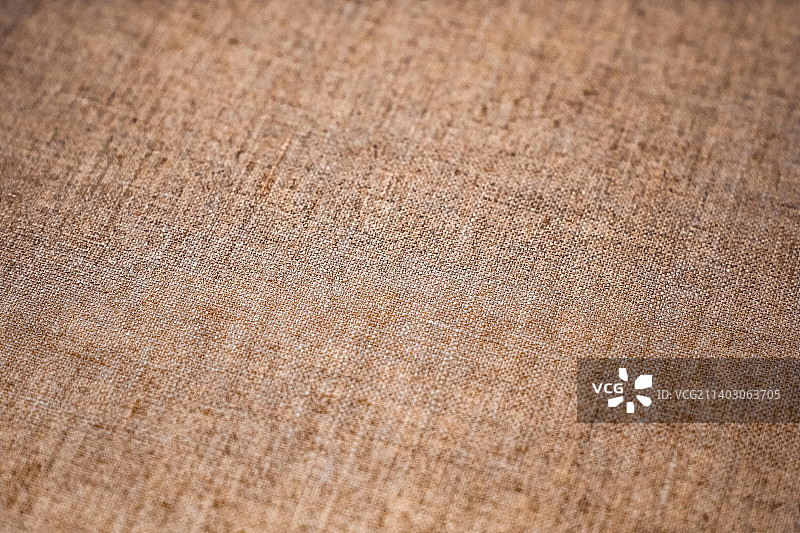 装饰性棕色亚麻布纹理背景，用于室内图片素材