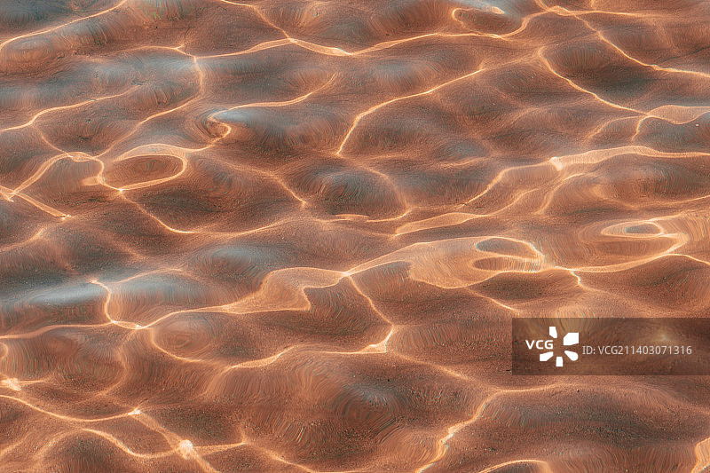 波纹水面特写图片素材