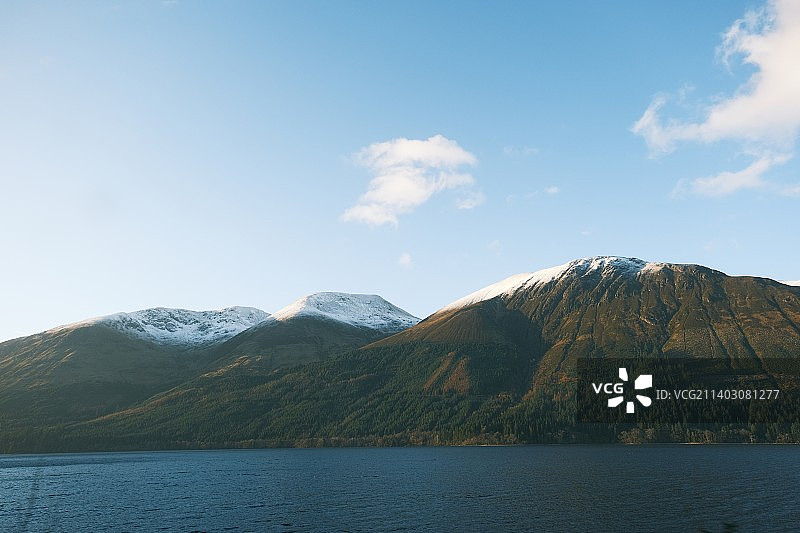 英国斯佩恩桥湖泊风光图片素材