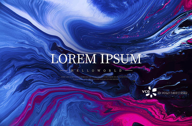 流体艺术海报背景设计模板图片素材