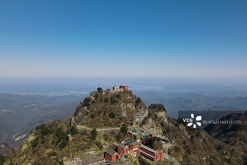 武当山金顶图片素材