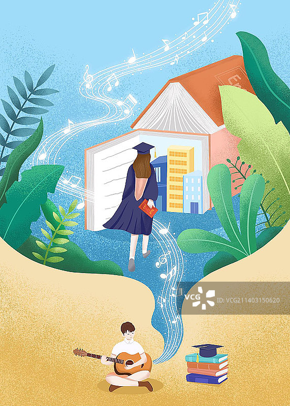 毕业的大学生图片素材