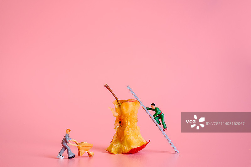 微缩摄影静物 残骸！思考 哲学 哲理 创意 脑洞图片素材