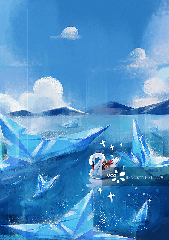 二十四节气之立冬插画图片素材