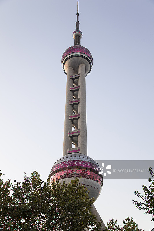 上海东方明珠电视塔图片素材