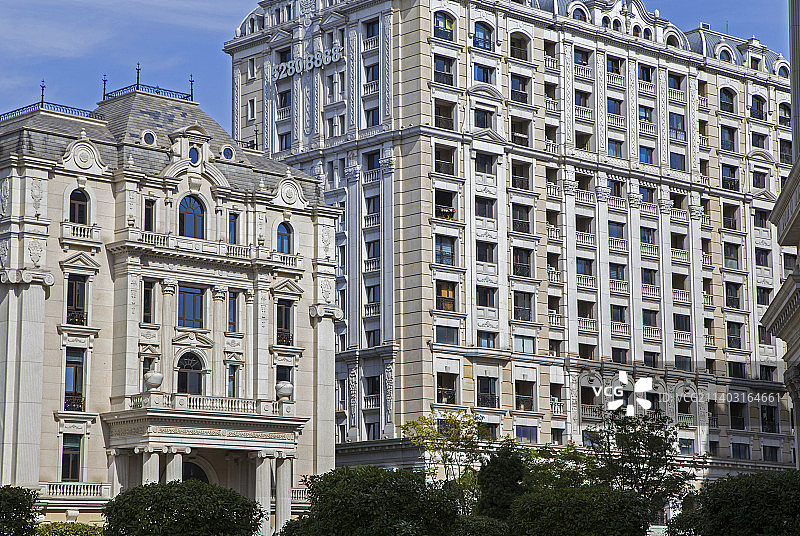 欧式建筑大楼外观图片素材