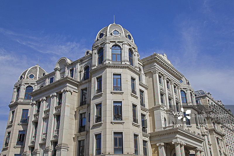 欧式建筑大楼外观图片素材