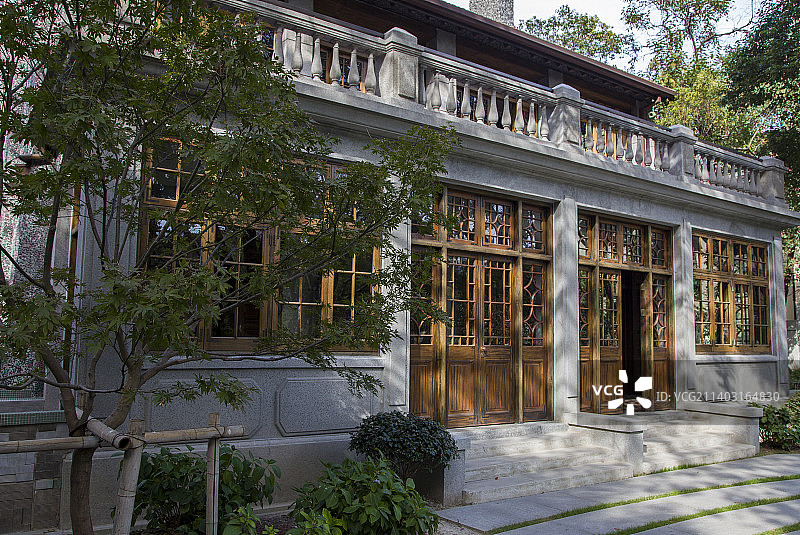 上海老洋房老房子外观图片素材