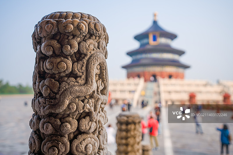 北京天坛祈年殿图片素材