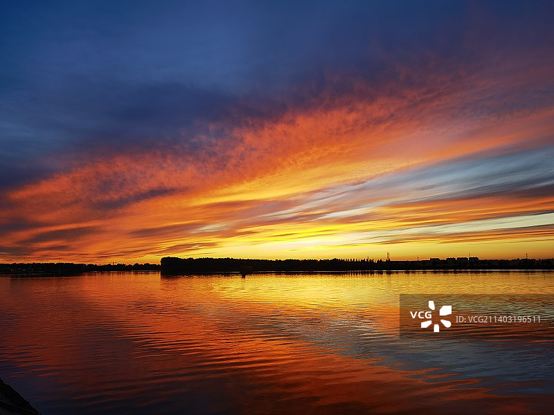 醉美晚霞图片素材