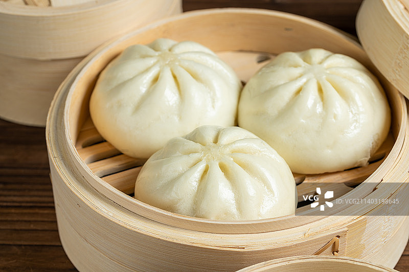 美食早餐包子图片素材