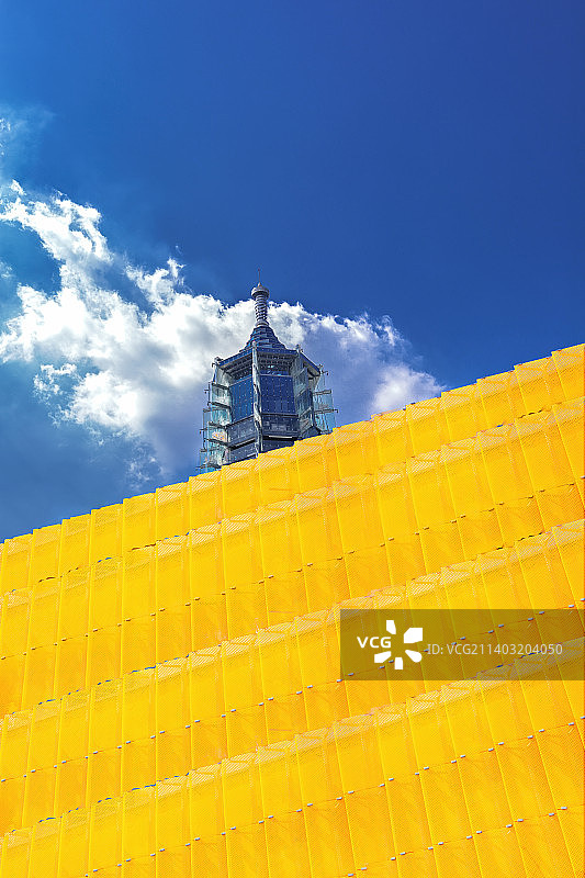 极简摄影之大报恩寺塔+大报恩寺遗址公园（南京）图片素材