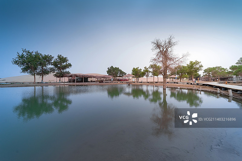 新疆库尔勒尉犁县罗布人村寨图片素材