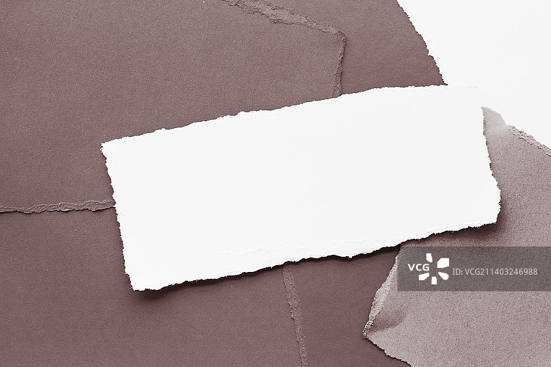 撕裂纸张特写图片素材