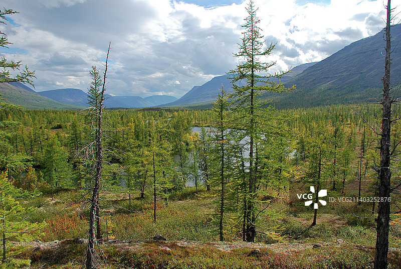 俄罗斯普托拉纳高原米克昌达河谷图片素材
