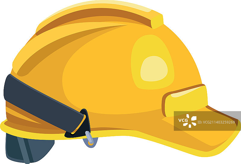 黄色头盔配件图片素材