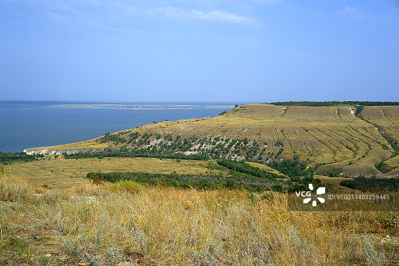 伏尔加河的风景图片素材