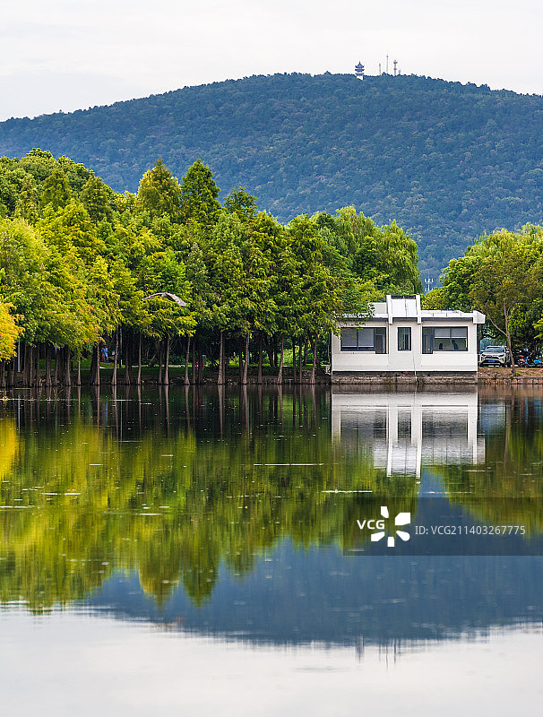 常熟尚湖风光图片素材