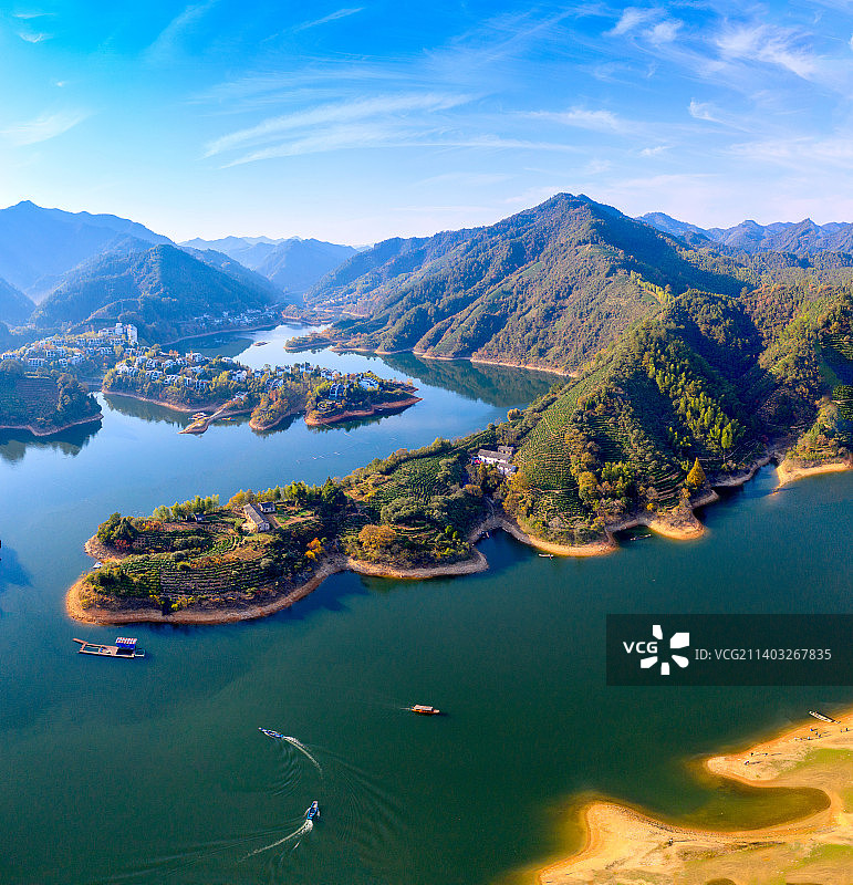 皖南丰乐湖景区图片素材