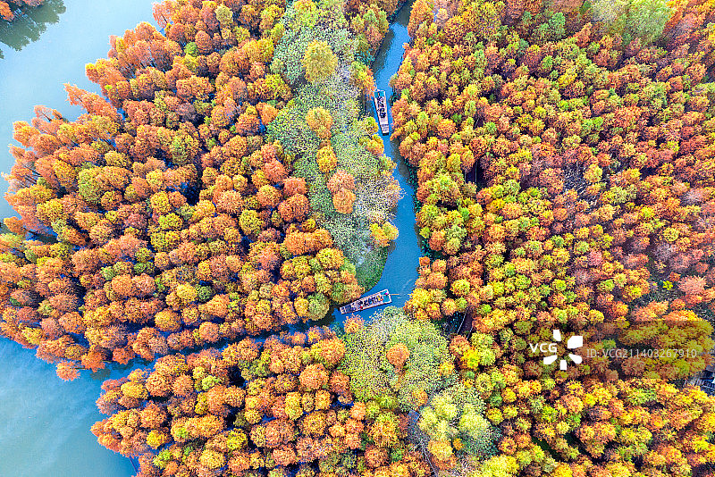深秋小景（常熟尚湖）图片素材