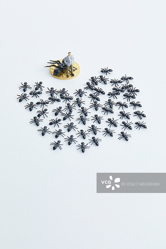 微型股票市场金融经济货币比特币业务概念图片素材