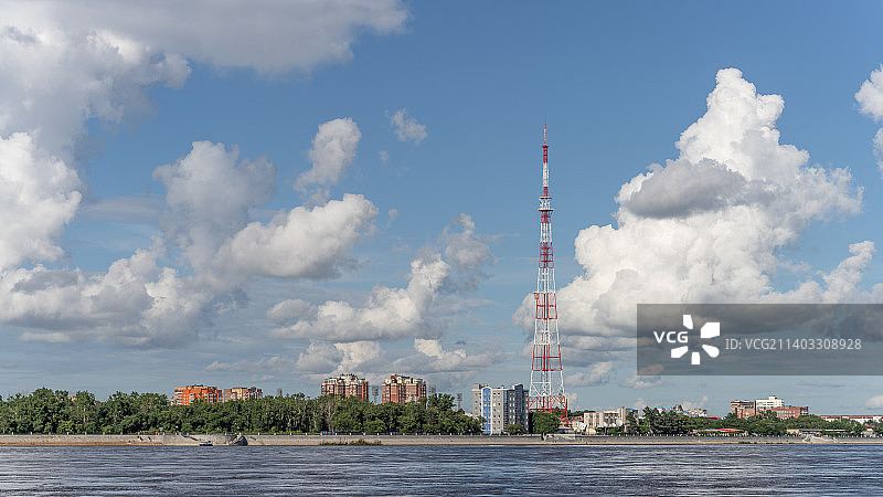 阿穆尔州电视转播塔图片素材