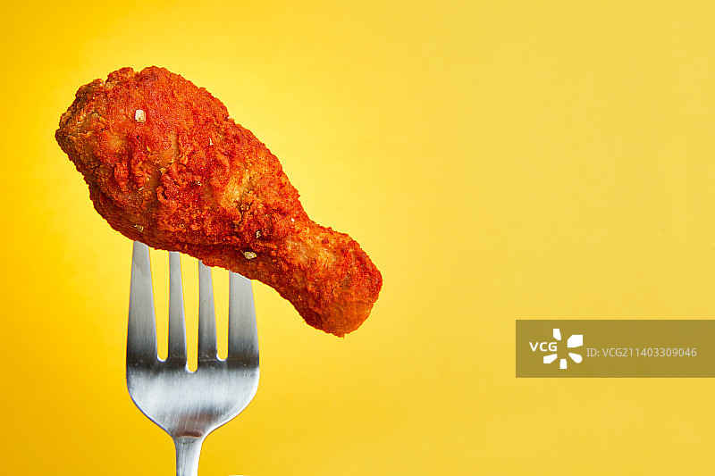 炸鸡、香脆、食品、天妇罗、即食、香辣食品、辣椒粉图片素材