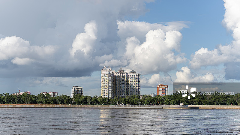 俄罗斯布拉格维申斯克市图片素材